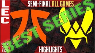 FNC vs VIT Highlights ALL GAMES  Lower SemiFinal LEC Spring Playoffs 2024 Fnatic vs Team Vitality [upl. by Etti441]