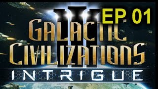 Conquering the Galaxy as a Civilization  Lets Play Galactic Civilization III  Episode 1 [upl. by Nahtanod]