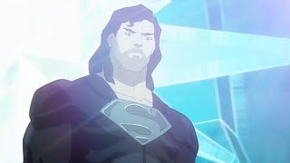 Reign of the SupermenSteel vs Eradicator fight  Superman resurrects [upl. by Brandyn]