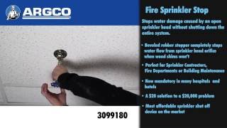 Fire Safety Sprinkler Shutoff Tool [upl. by Hayyikaz]