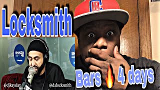 Locksmith  Freestyle Official Video Reaction 🔥🔥🔥 [upl. by Nussbaum599]