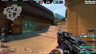 MOUZ Fizzy 1v3 Clutch Against PCIFIC  VCT Ascension EMEA 2024 [upl. by Esineg]