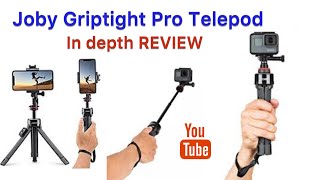 Joby Griptight Pro Telepod IN DEPTH REVIEW [upl. by Einoj]