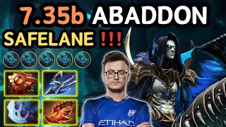 🔥 735b MIRACLE Abaddon Safelane Highlights 🔥 Yasha Buff Insane Attack Speed  Dota 2 [upl. by Moir]