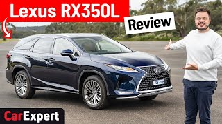 2022 Lexus RX350L review inc 0100 7 seat luxury SUVthats not too expensive [upl. by Adina45]