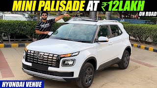 Mini Palisade at ₹ 12 lakh On Road🔥 Venue SX  Walkaround with On Road Price Hyundai Venue 2023 [upl. by Nnayhs]