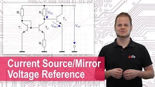 Transistor Circuits  Current Source Current Mirror VoltageBandgap Reference [upl. by Vrablik]