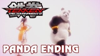 Tekken Tag Tournament 2  Panda Ending TRUEHD QUALITY [upl. by Atinuj344]