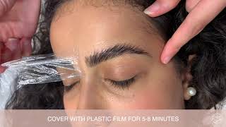 Perfect Eyelash Brow Lamination  Tutorial [upl. by Anera]