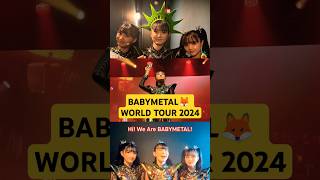 BABYMETAL METALKI STYLE 🦊🦊🦊BABYMETAL MEGITSUNE Terminal5 NYDAY1 BABYMETALWORLDTOUR2024 [upl. by Whitten]