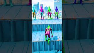 GTA 5 Epic Water Ragdolls  SpiderMan Jumps  Fails ep3271 shorts [upl. by Ianteen562]