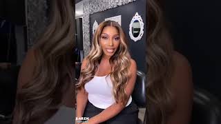 RHOA Nene Leakes SERVINGGGGG With A New Hair Color [upl. by Otilia]