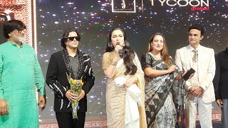 PADMINI KOLHAPURE AT AWARD EVENT IN DELHI padminikolhapure businessawardsindia awards bollywood [upl. by Stockton]