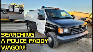 I bought a Police Paddy Wagon Prisoner Transport Van Search it [upl. by Nehgem]