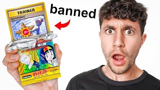 I Opened BANNED Pokémon Cards [upl. by Hayyim660]