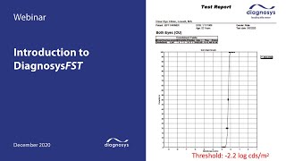 Introduction to DiagnosysFST and Psychophysical Testing [upl. by Soiritos]