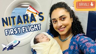 Baby Nitaras First Flight  Pearle Maaney [upl. by Bautram]