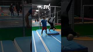 JESTEM KASKADEREM 😆 challenge salto parktrampolin [upl. by Norraj]