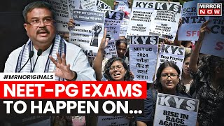 NEET Exam Row  New Date For NEETPG Is Out  Here’s How Question Papers Will Be Set  NEET [upl. by Onaicram]