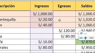 Como llevar la contabilidad de un negocio pequeño con Excel [upl. by Esilegna]