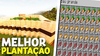 ✔️ COMO FAZER PLANTAÇÃO AUTOMÁTICA NO MINECRAFT 121 [upl. by Yromas44]