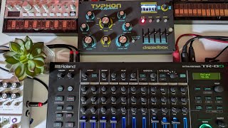 Test Dreadbox Typhon with Roland TR8S [upl. by Elodia181]