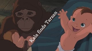 Tarzan  Kala finds Tarzan HD [upl. by Rma]