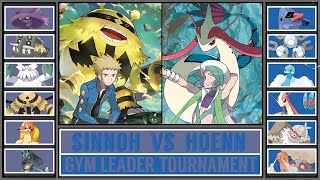 SINNOH vs HOENN  Pokémon Gym Leader Tournament Battle 2 [upl. by Jasisa566]