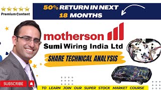 Motherson Sumi Wiring Share Analysis  50 Return in Next 18 Months [upl. by Ronen]