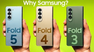 Samsung Galaxy Z Fold 5 HANDS ON  Better Than Fold 4 amp Fold 3 [upl. by Leunam]