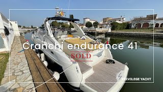 SOLD  Cranchi Endurance 41  Privilege Yacht [upl. by Tnarg369]