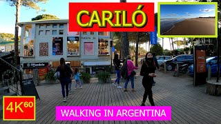 4K⁶⁰ 🚶  👉 CARILÓ ☀️ walk  ARGENTINA  Walking tour  TRAVEL  Vlog 🌟 [upl. by Sou479]