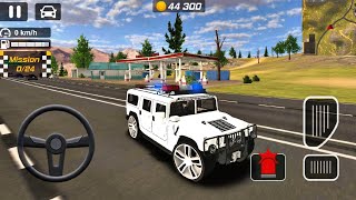 Police Drift Car Driving 🚨👮‍♂️  US Police Hummer SUV OffRoading  Gameplay 114  Android GamePlay [upl. by Bristow]