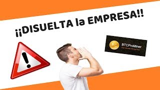 BTCPROMINER es ⛔ESTAFA⛔  ¿¿PAGA 20182019 o SCAM  ¿Cómo funciona [upl. by Karlis]