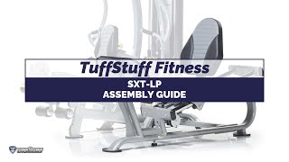 Optional Leg Press SXTLP for TuffStuff’s Hybrid Home Gym SXT550 [upl. by Delaine]