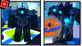 How to get UPGRADED TITAN CAMERAMAN MORPH in ST BLOCKADE BATTLEFRONT  Roblox [upl. by Ebberta838]