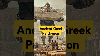 Ancient Greek Parthenon shorts ancientegyptianpyramids greek parthenon pyramid egypt ai [upl. by Napier]