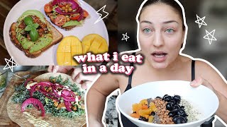 what i eat in a day VEGAN 🌱 2024 [upl. by Laekcim]