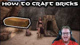 Conan Exiles How to getcraft bricks [upl. by Econah]