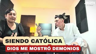 ÉRA CATÓLICA Y DIOS LE MOSTRÓ EN SUEÑOS UNOS DEMONIOS TESTIMONIO MINISTRA BETZY MORA [upl. by Balkin]