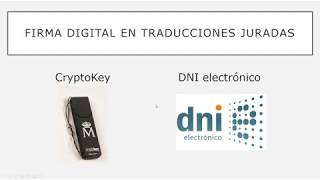 Cómo estampar la firma digital en traducciones juradas [upl. by Lowry]