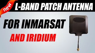 RTLSDR Active LBand Patch Antenna For Inmarsat  Iridium  GPS [upl. by Najed]