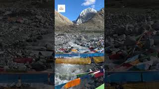 Amazing view Kailash Parvat shorts l Best kailash kailashkher amazing shiva short view tour [upl. by Bergerac]