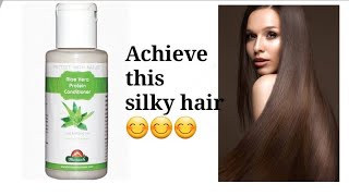 Biosash alovera protein conditioner review Very honest review How to use [upl. by Sew]