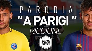 NEYMAR  quotA PARIGIquot PARODIA RICCIONE THEGIORNALISTI [upl. by Rebmik]