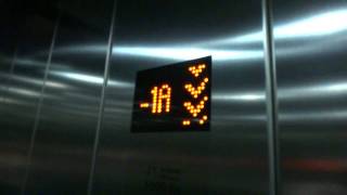 KONE TranSys MRL Traction elevators  Stockmann Helsinki Finland [upl. by Greyso247]