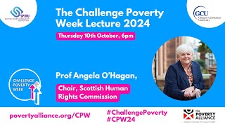 Challenge Poverty Weeķ 2024 Lecture [upl. by Woodcock]