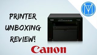 Canon MF3010 Printer Unboxing Review 2017 [upl. by Sekoorb646]