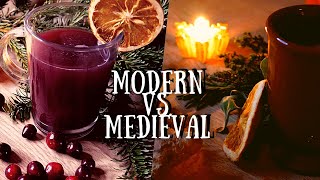 Medieval Hypocras vs German Glühwein  the best mulled wine recipe  21daystilyule  Day 2 [upl. by Kcinimod751]