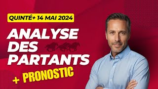 Analyse Quinté MARDI 14 MAI 2024 🏇  Mes Tuyaux Pour Gagner le Quinté à SaintCloud [upl. by Muhcan688]